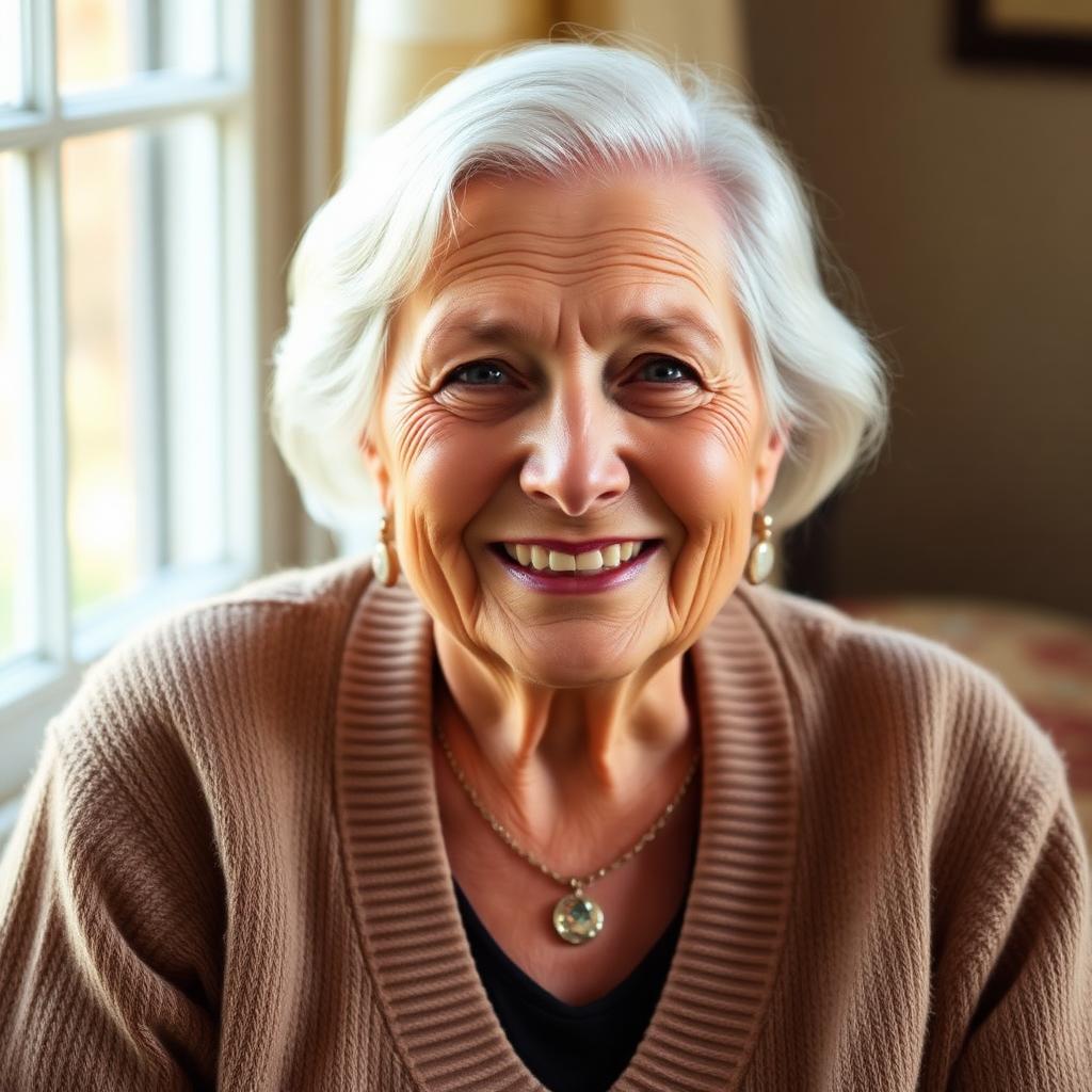 Portrait of Dorothy, a senior resident