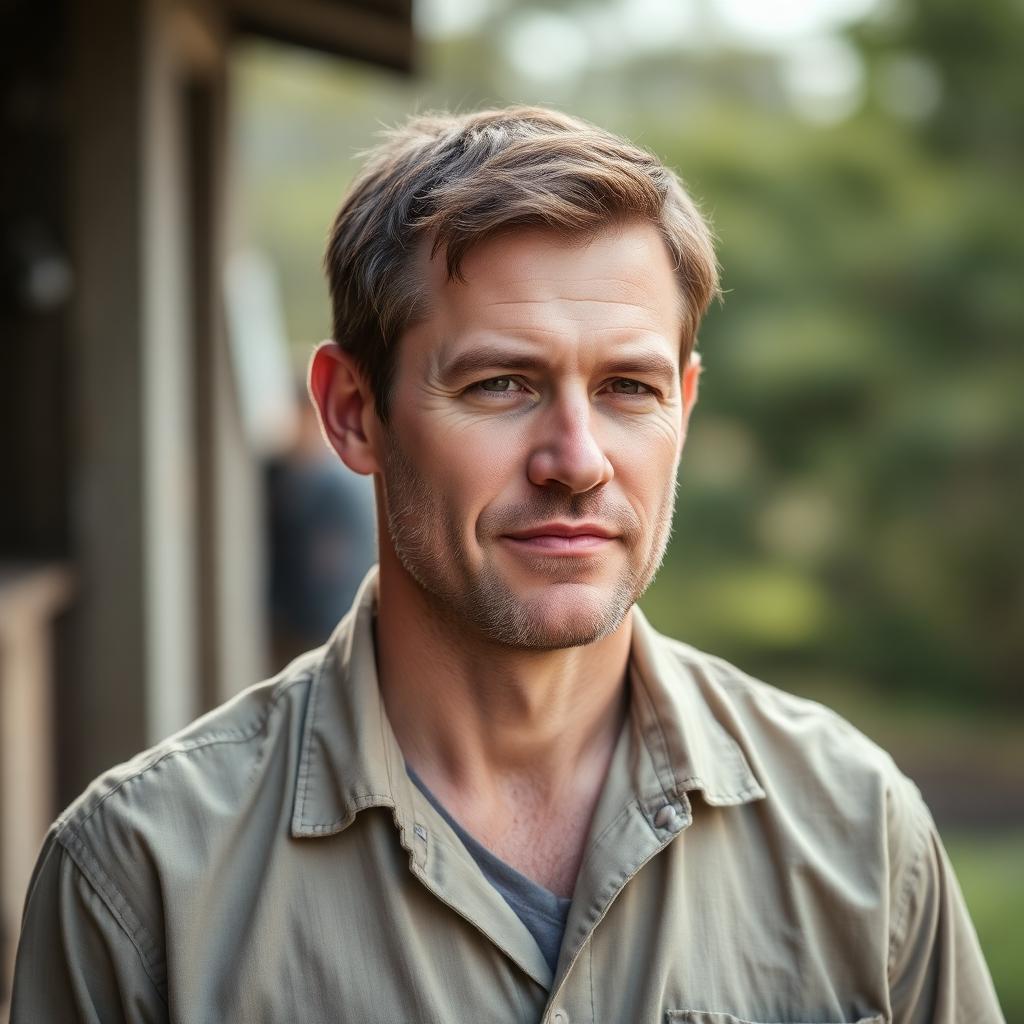 Portrait of Michael, a Re-Entry Program resident