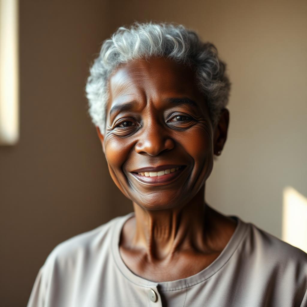 Portrait of Patricia, a senior resident